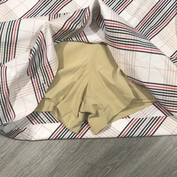 Greg Norman Shark Slanted Plaid Golf Skort size 10 - Picture 5 of 12